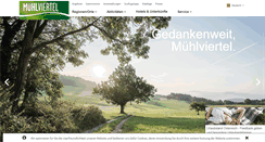 Desktop Screenshot of muehlviertel.at